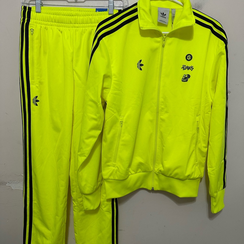 Adidas Trucksuit into the Metaverse BAYC Punks GMONEY Men’s Small Yellow
